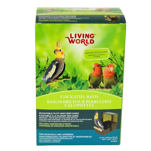 Living World baignoire pour oiseaux - La jungle de compagnie