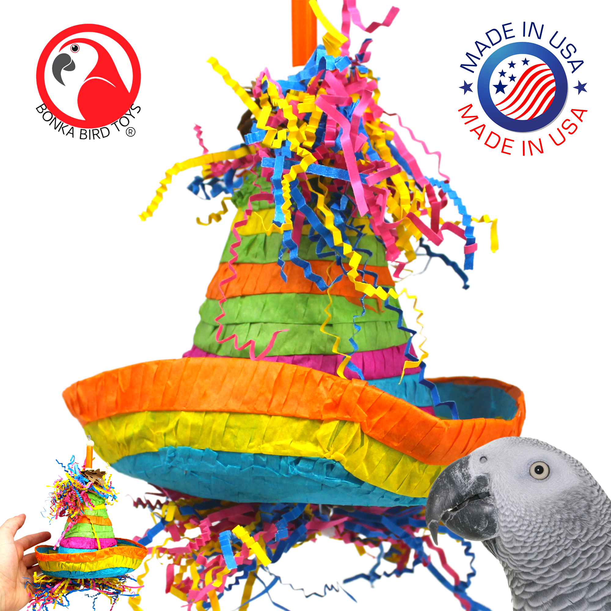 Bonka Bird Toys 2198 Pinata Hat