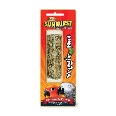 HIGGINS HB00261 Veggie Nut Gourmet Treat Sticks for Conures & Parrots 2.2 Oz