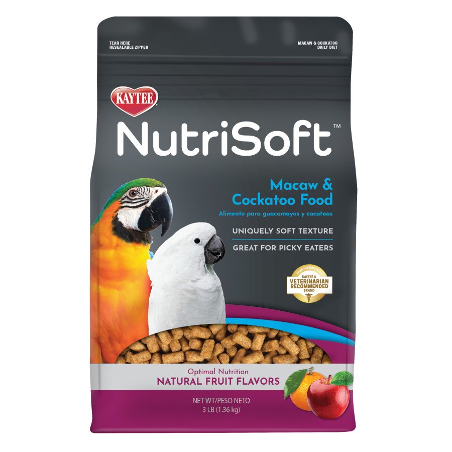 Kaytee Nutrisorf Macaw & Cockatoo 3lbs