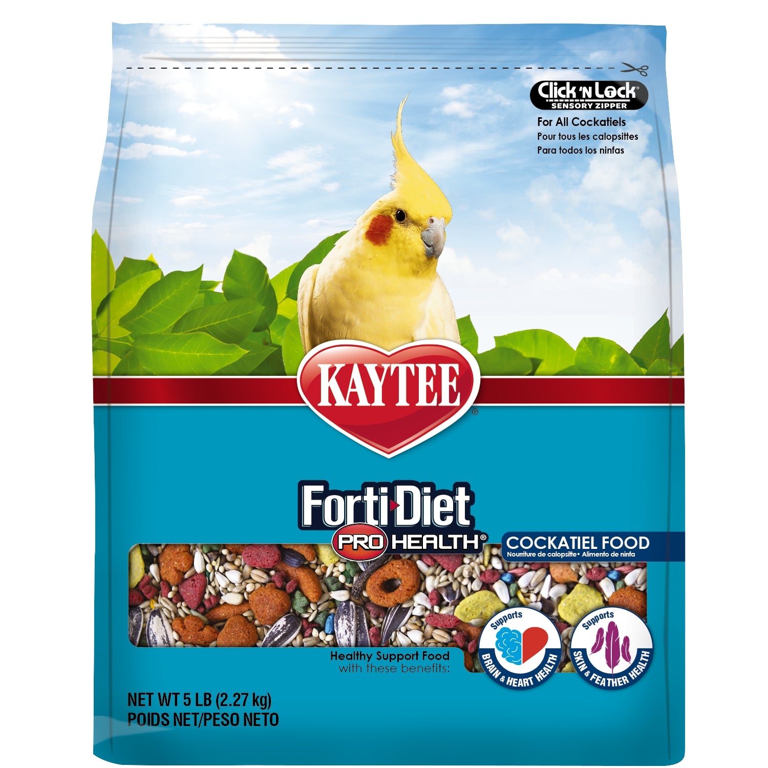 KAYTEE FOOD FORTI DIET PRO HEALTH COCKATIEL 5LB