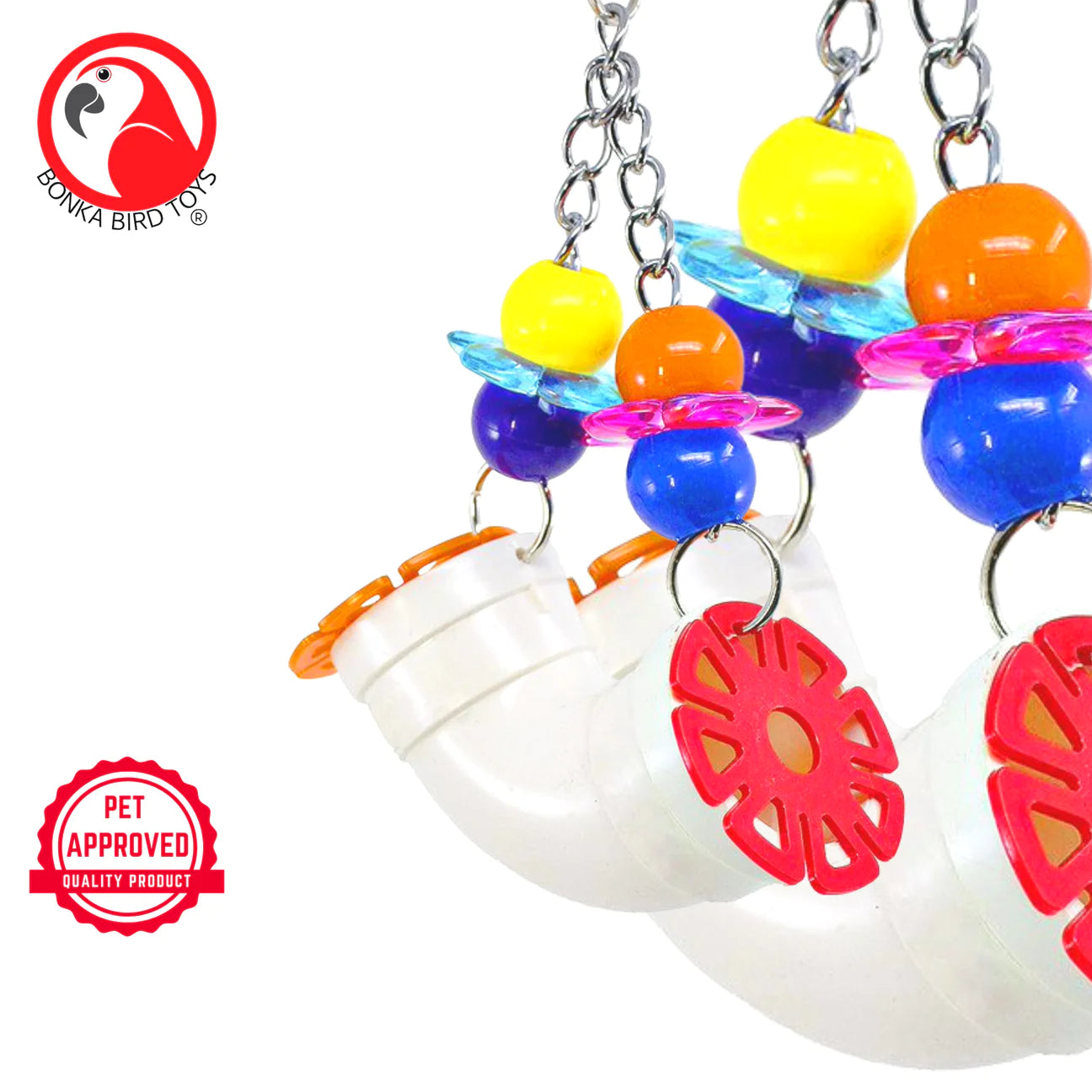 Bonka Bird Toys 00751 PVC Forager