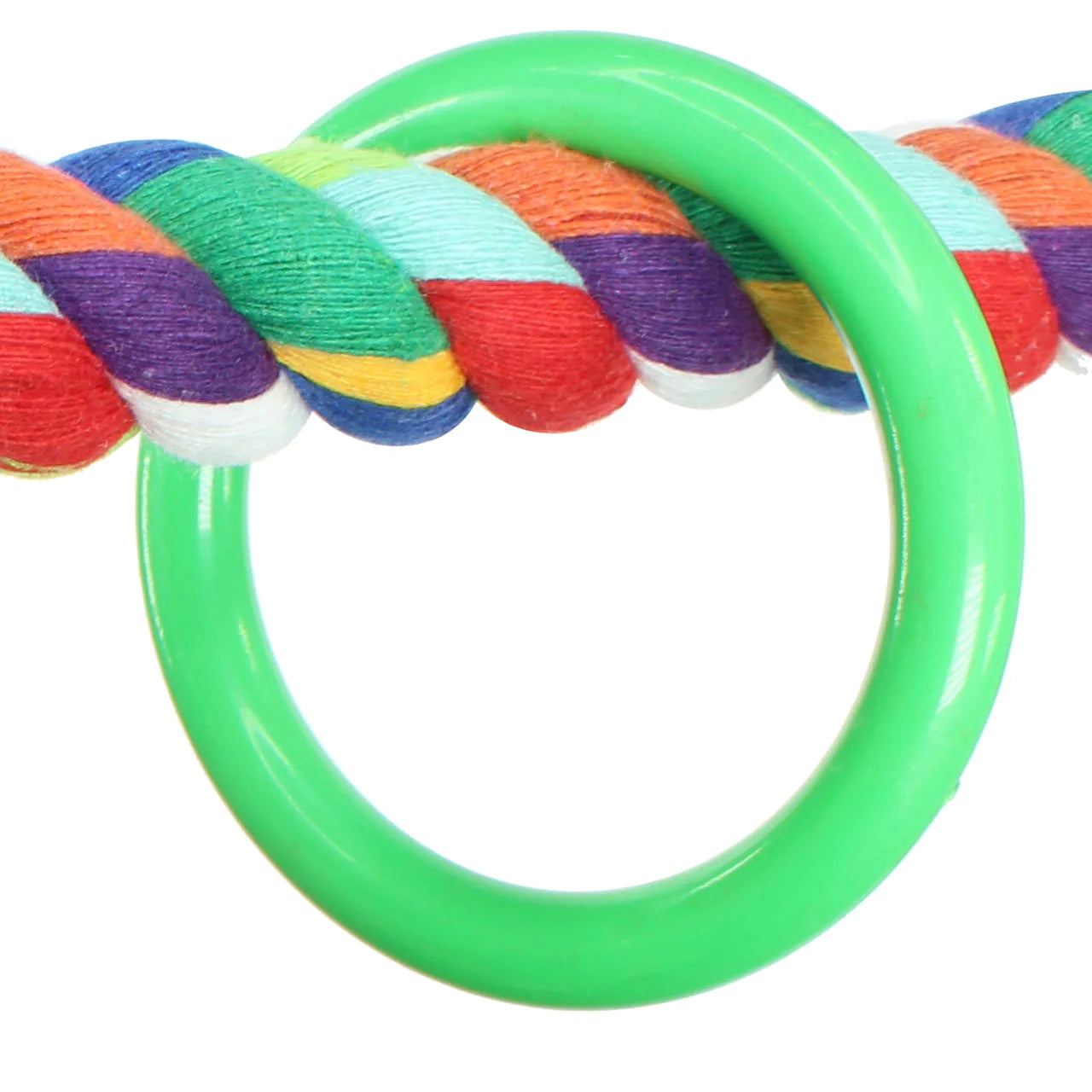 Bonka Bird Toys 1059 Jumbo Triangle Rope Ring