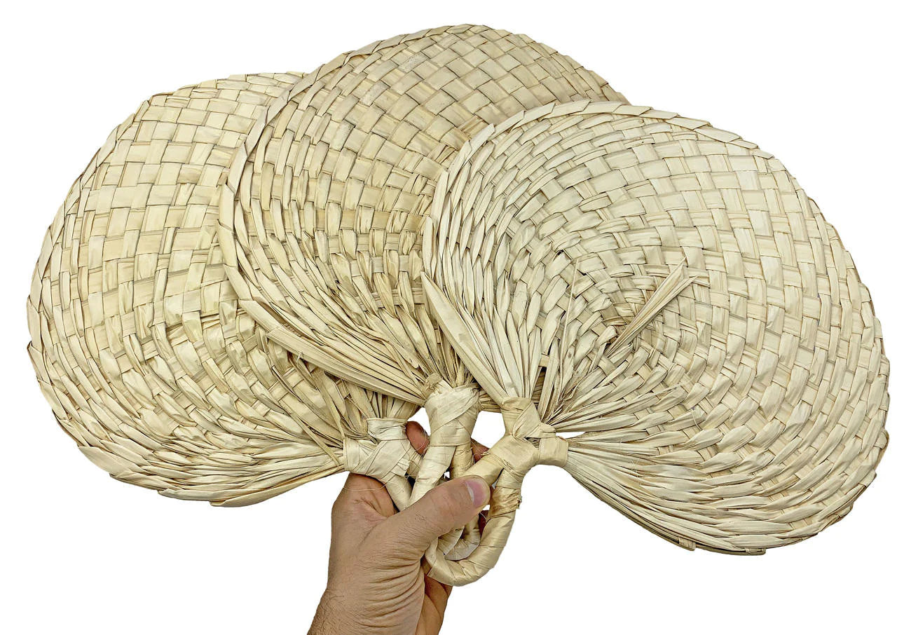 Bonka Bird Toys 2100 Large Natural Raffia Fans