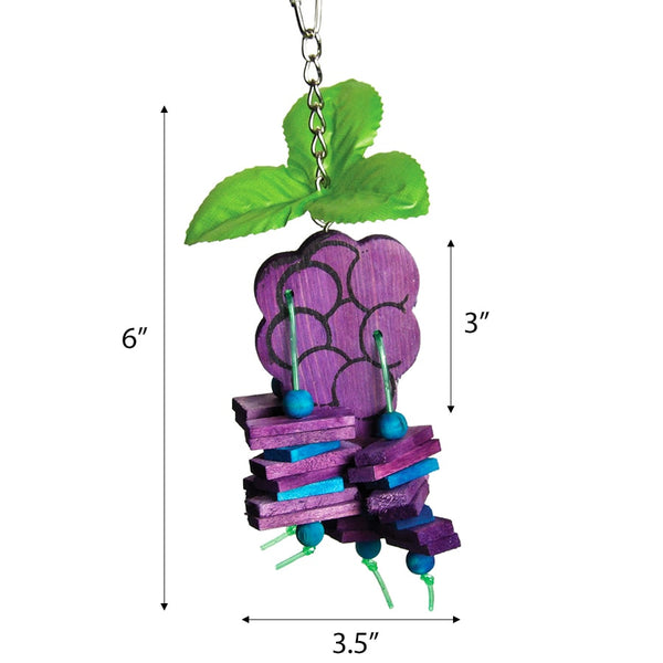 A&E HB01420 Small Grapes Bird Toy