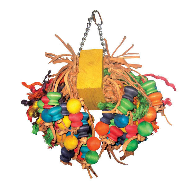 A&E Hb143 Medium Cluster of Hanging Wood Balls