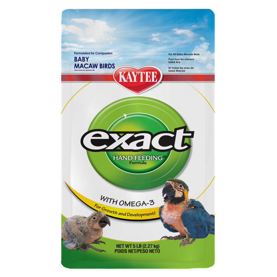 KAYTEE FOOD EXACT HANDFEEDING FORMULA MACAW 5#