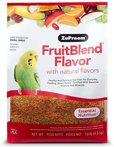 ZuPreem FruitBlend Flavor Bird Food for Small Birds