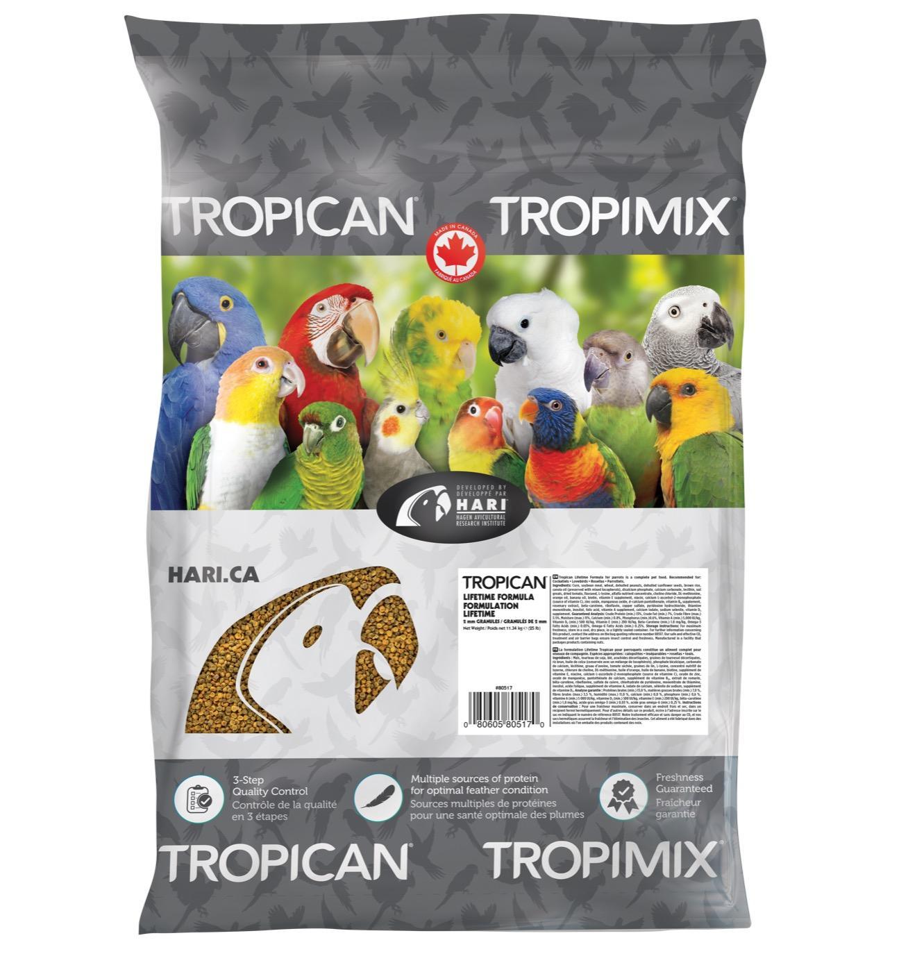 Hagen Tropican Lifetime Formula Granules Cockatiel Food