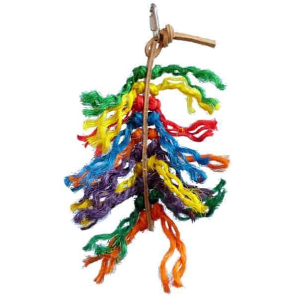 Zoo-Max Fuzzy Leather Bird Toy 134