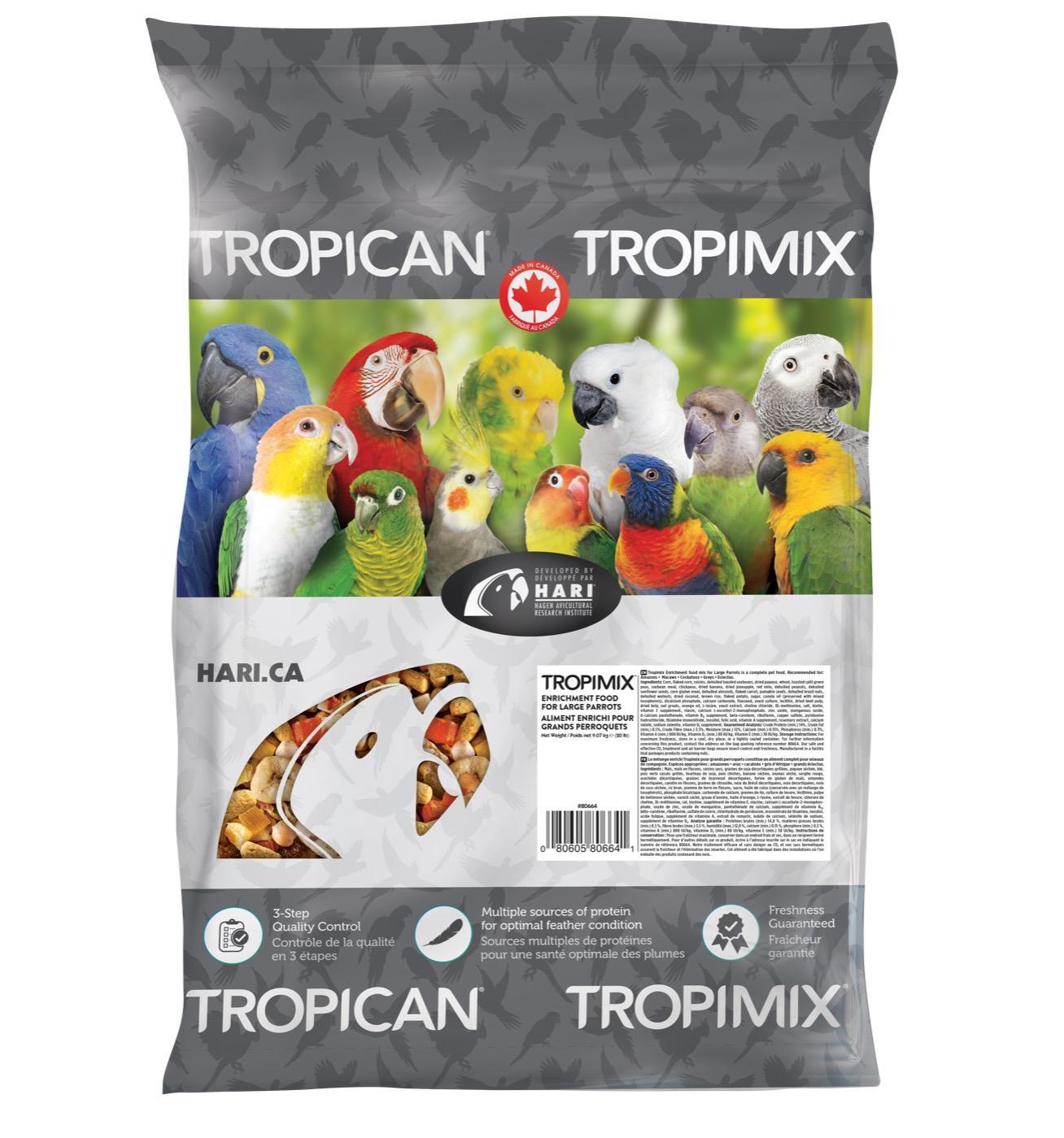 Hagen Tropimix Large Parrot Enrichment Food