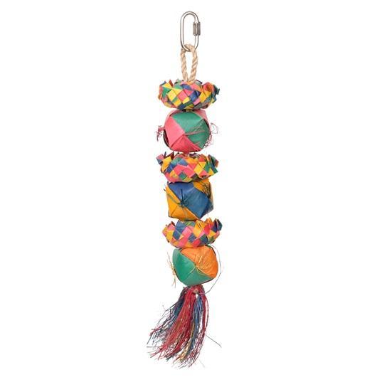 HAGEN Hari Rustic Treasures Cube Stacker Bird Toy 81207, Large