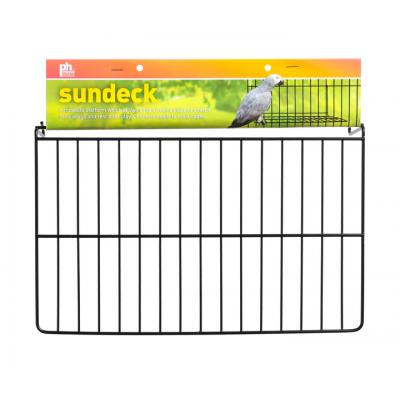 PREVUE PETS 8"L Black Wire Patio Sundeck